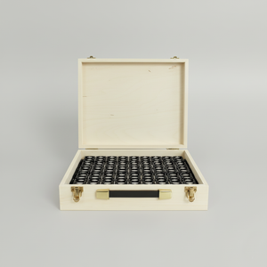 Pine Wooden Case with 27mm Grid System