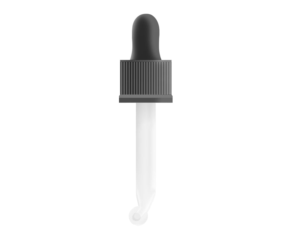 Dropper for 5ml Plastic Vial With Glass Pipette