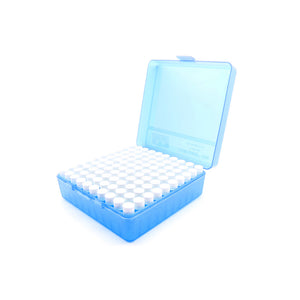 Plastic Box with 100 x 2g/1.75ml Screw Cap Vials