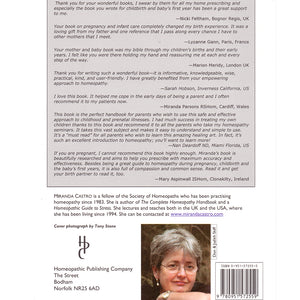 Homeopathy for Mother & Baby – Miranda Castro