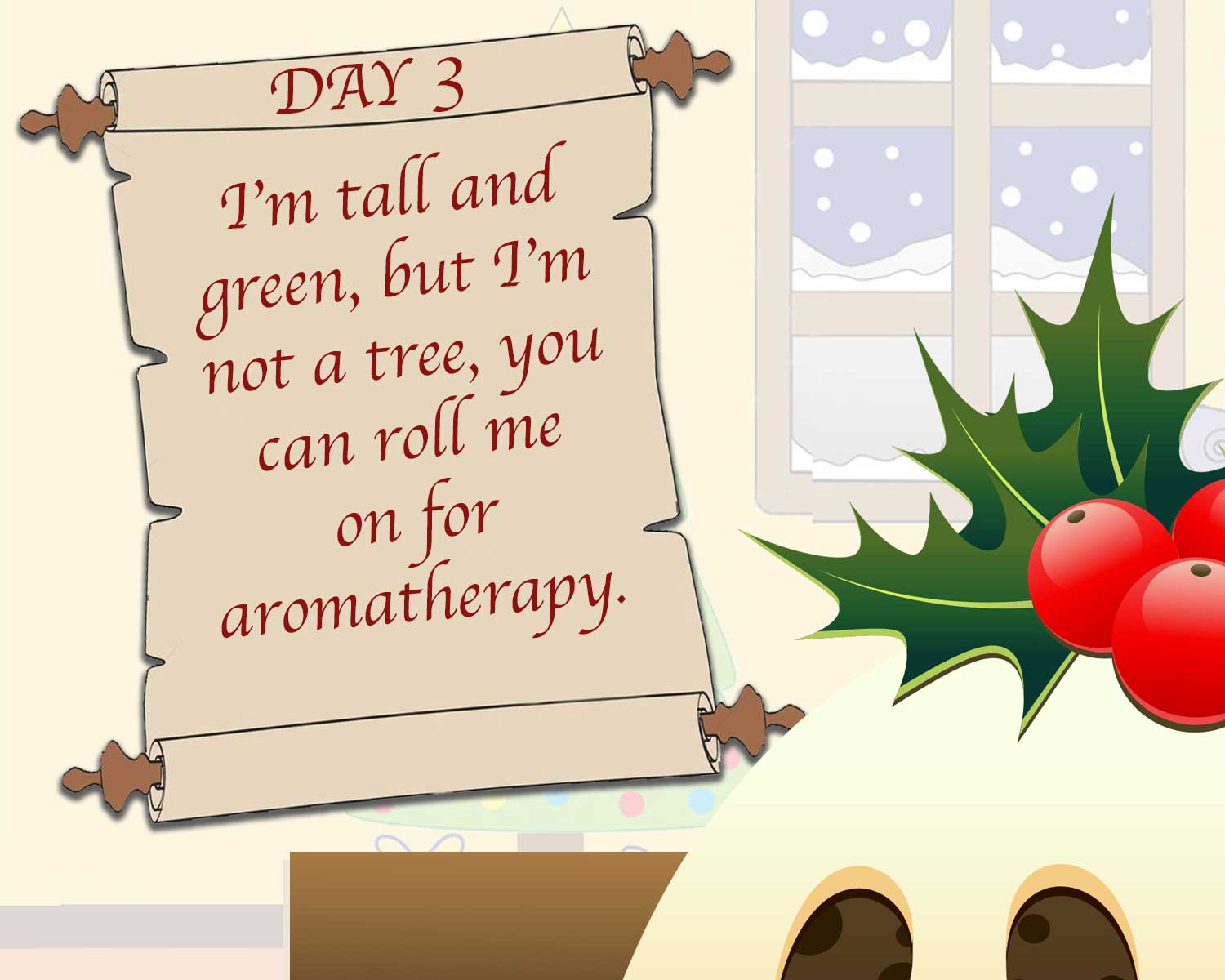 DAY 3 - THE GREAT CHRISTMAS PUDDING HUNT