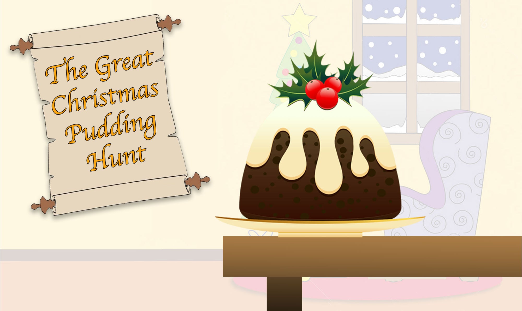Get ready for the Great Christmas Pudding Hunt