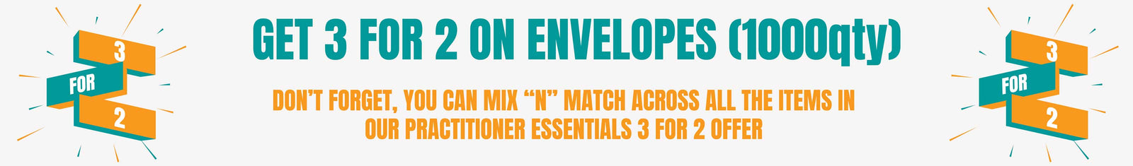 OFFER ENDED - ENVELOPES - 1000 QTY'S