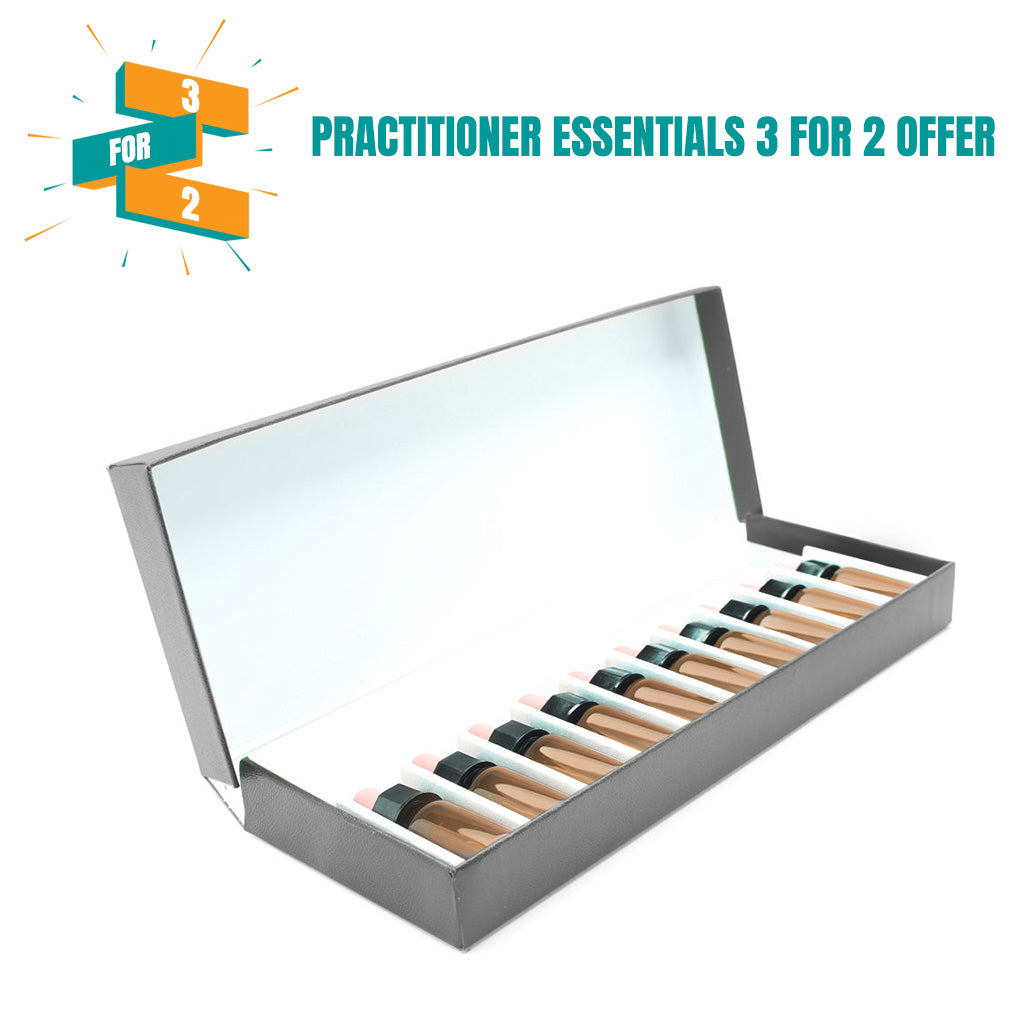 Leatherette Remedy Box with 10 x 4g/5ml Dropper Bottles
