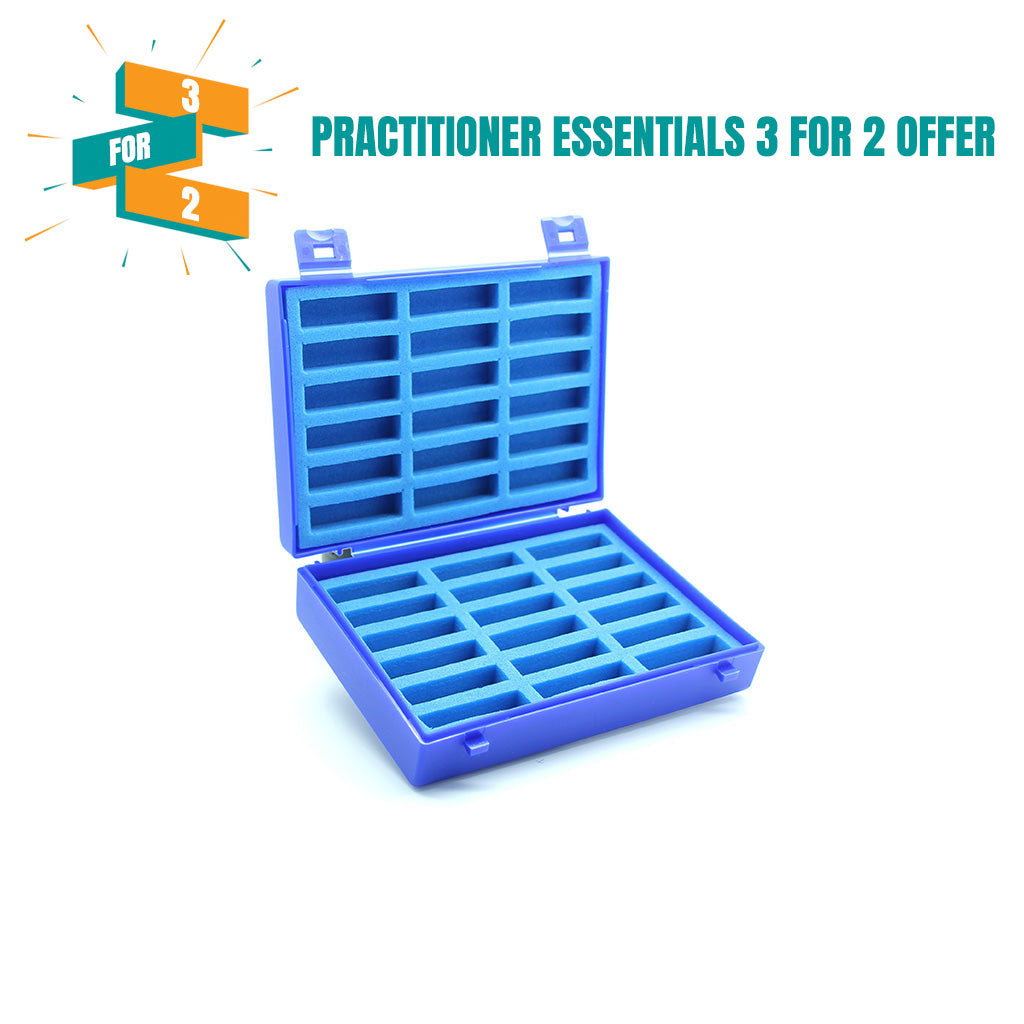 Plastic Case with Foam Inserts for 36 x 2g vials