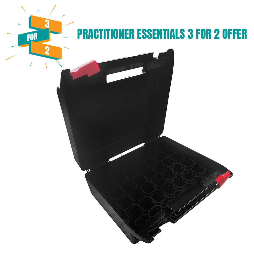 Plastic Case with 33mm grid for 30ml Dropper Bottles