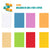 E  Coloured Circular Labels