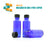 30ml Blue Moulded Glass Screw Cap Bottle