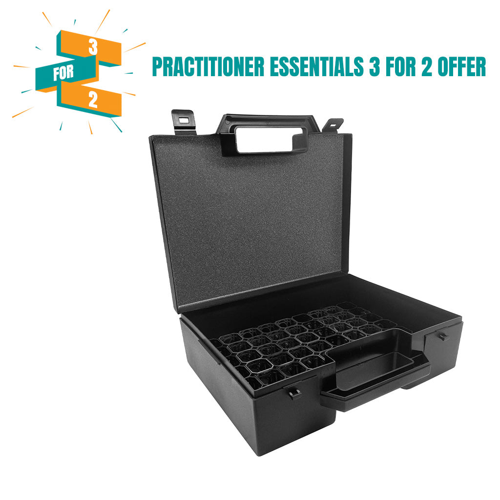 Small Plastic Case with 3D printed 24mm grid