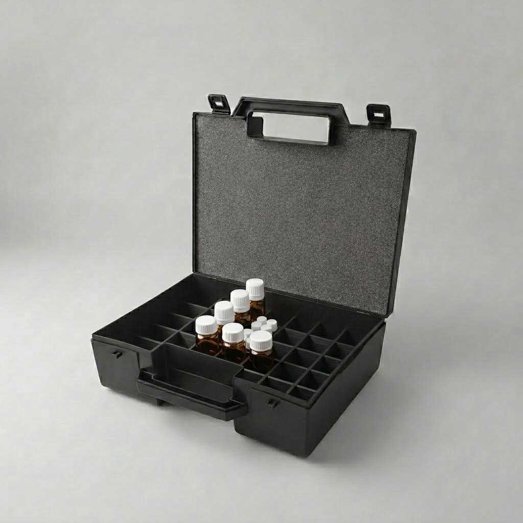 Small Plastic Case with 27mm Grid System