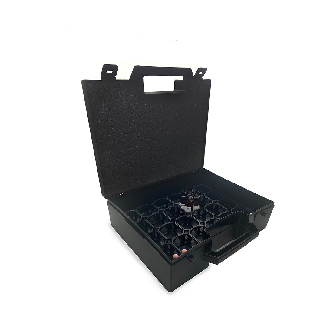 Plastic Small Case with 3D printed 37mm grid