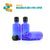 50ml Blue Moulded Glass Screw Cap Bottle with Tamper Evident Cap