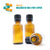 30ml amber screw cap bottle, BLACK tamper evident cap