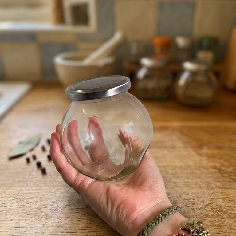 Mini Glass Storage Jar