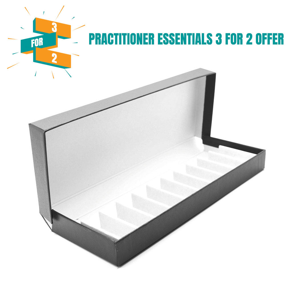 Leatherette Remedy Box to hold 10 x 8g/10ml Bottles