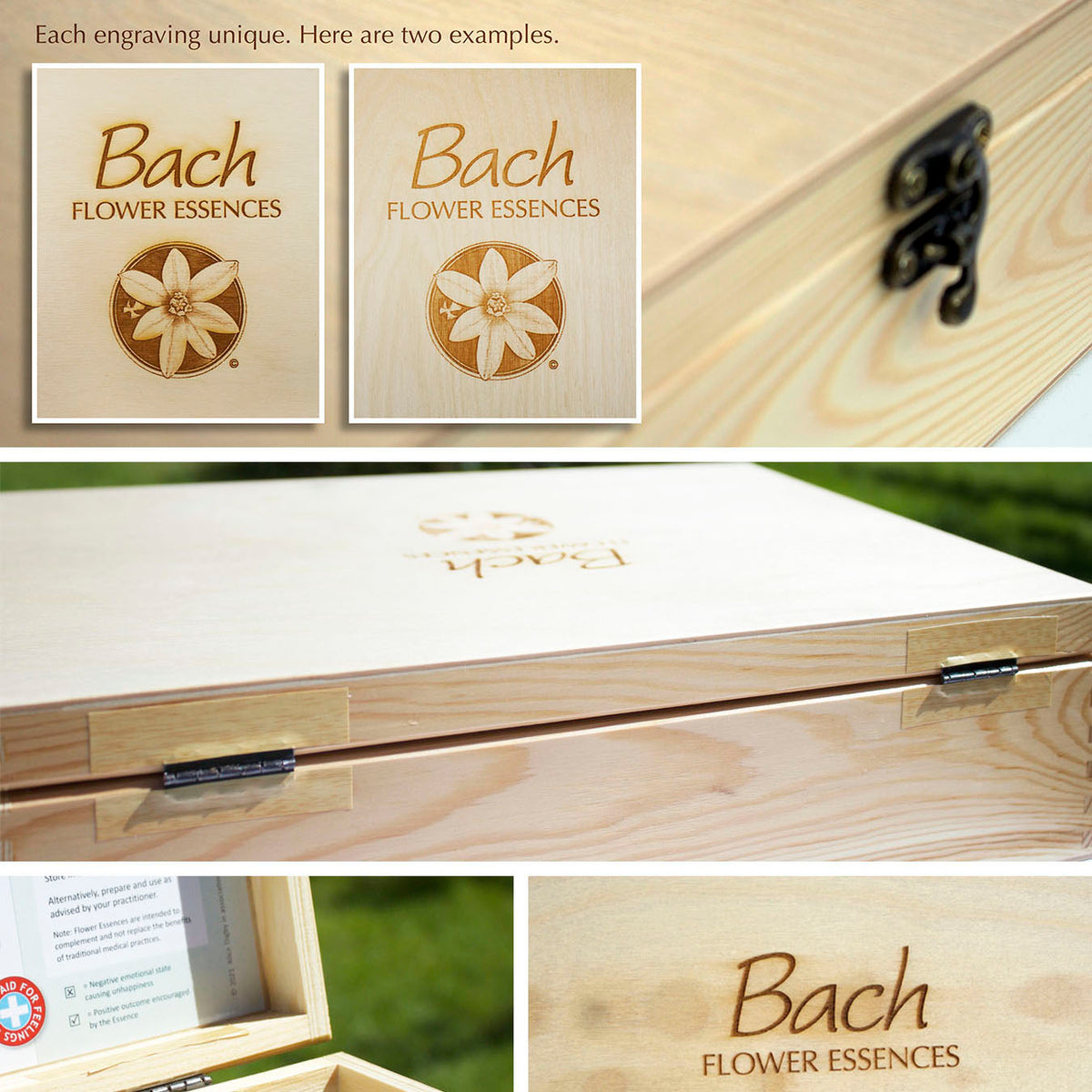 Bach Flower Complete Set Kit in Wooden Case - Creature Comforters