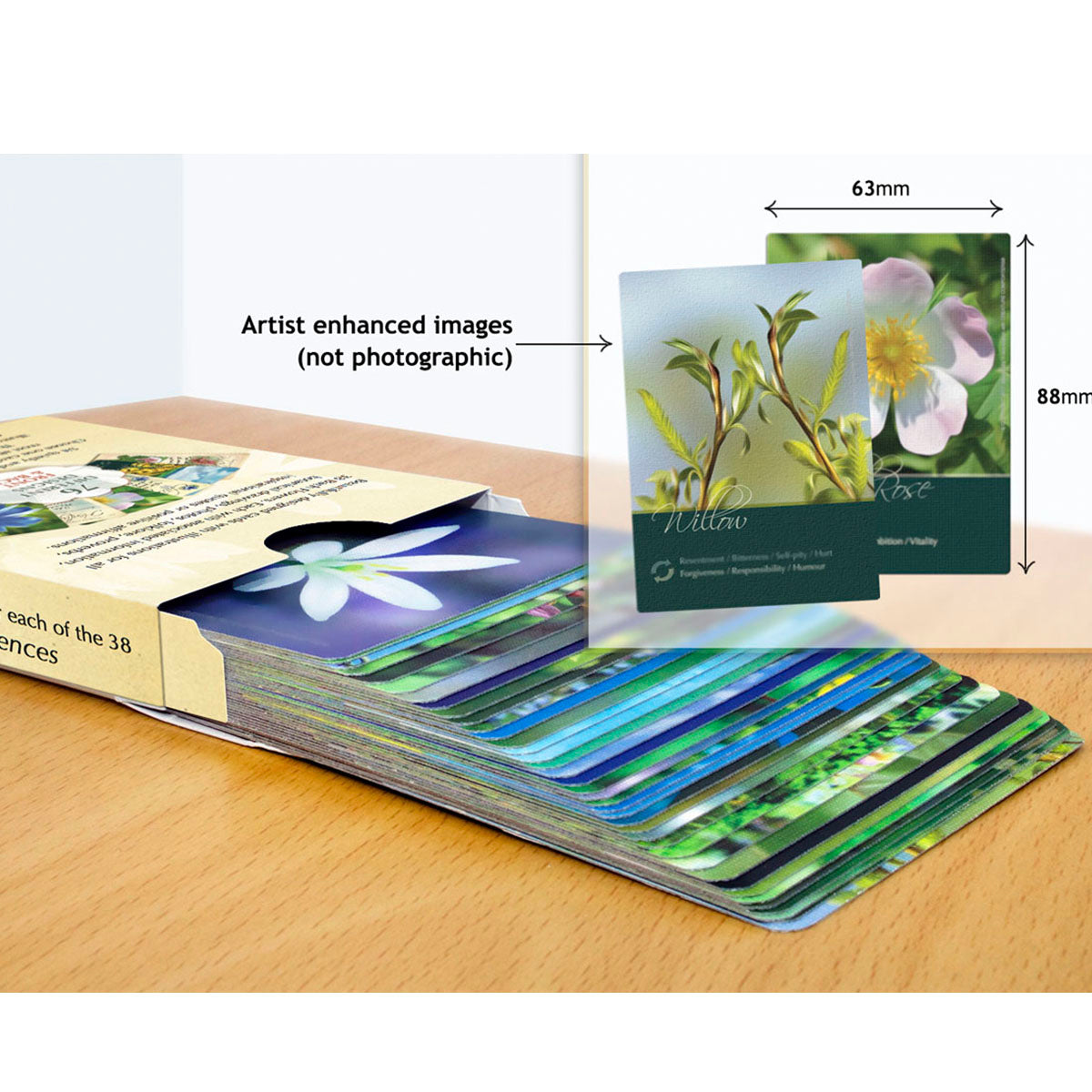 Bach Flower Divination Cards Deck - Creature Comforters