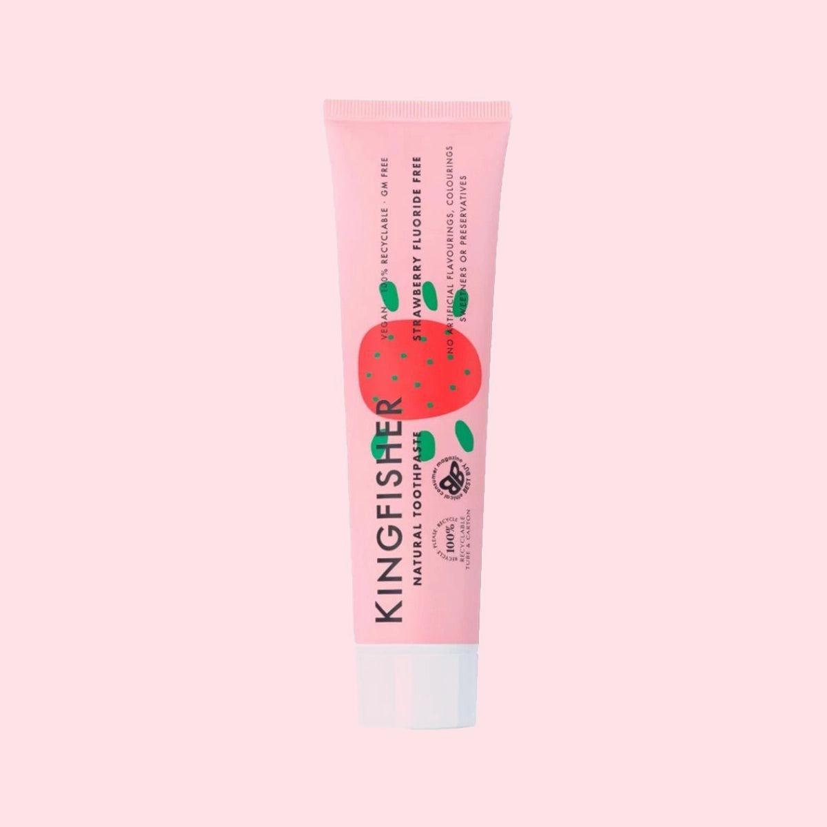 Kingfisher Strawberry Toothpaste (Fluoride Free) - 100ml