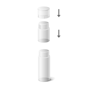 4g White Plastic Dosage Dispenser