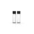 2g/1.75ml Clear Tubular Glass BLACK Screw Cap Vial