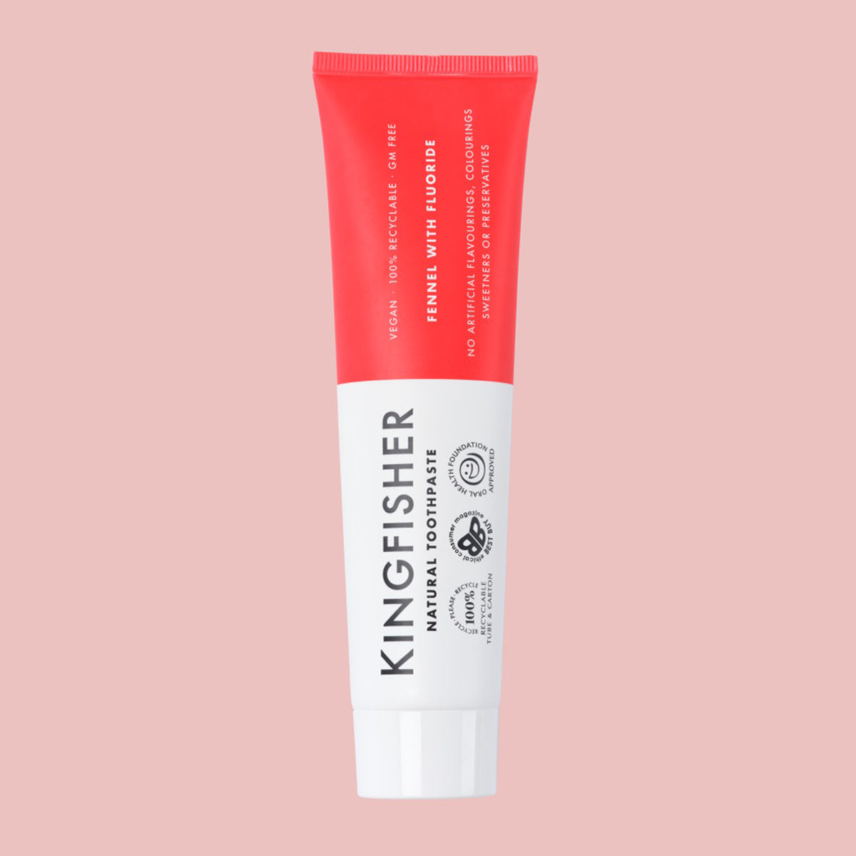 Kingfisher Fennel Toothpaste (with Fluoride) - 100ml