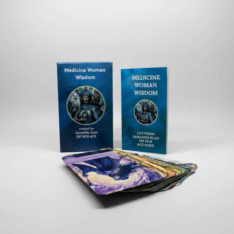 The  Medicine Woman Wisdom Card Deck by Samantha Egan