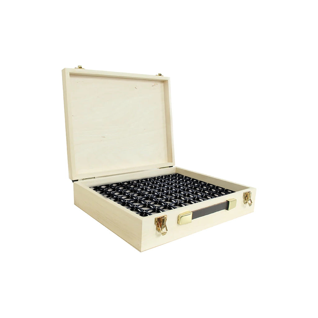 Pine Wooden Case with 24mm Grid System