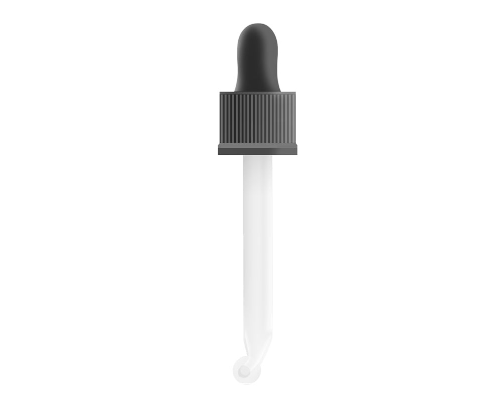 Dropper for 30ml MOULDED GLASS Blue Bottle