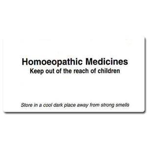 Large Homeopathic Medicine Labels (24 per sheet)