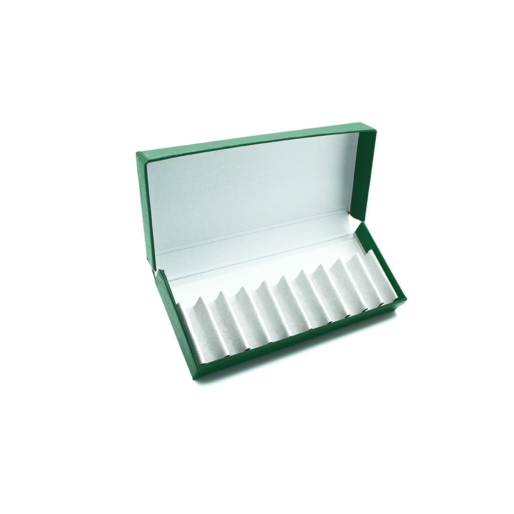 Green Remedy Box to hold 10 x 2g/1.75ml Vials