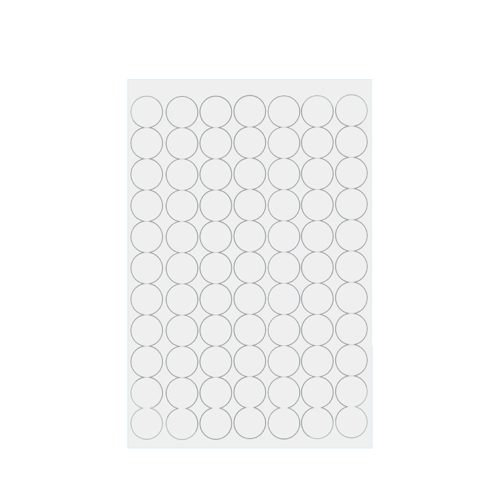 White Circular Labels (77 per sheet)