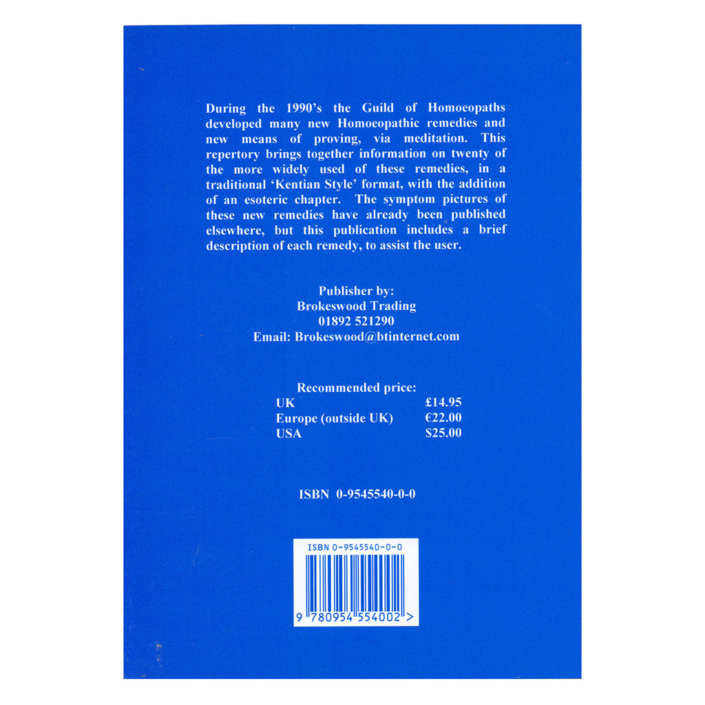 Repertory of 20 Meditative Provings – Susan Palmer