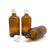100ml Amber Moulded Glass Pourer Restrictor Bottle with Tamper Evident Cap
