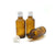 50ml Amber Moulded Glass Pourer Restrictor Bottle with Tamper Evident Cap