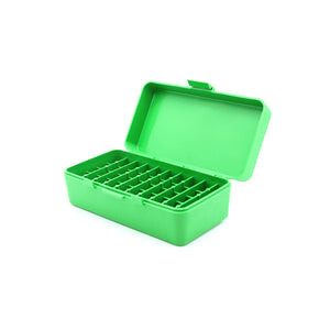 Green Plastic Box to hold 50 x 2g/1.5ml Vials