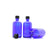 100ml Blue Moulded Glass Screw Cap Bottle