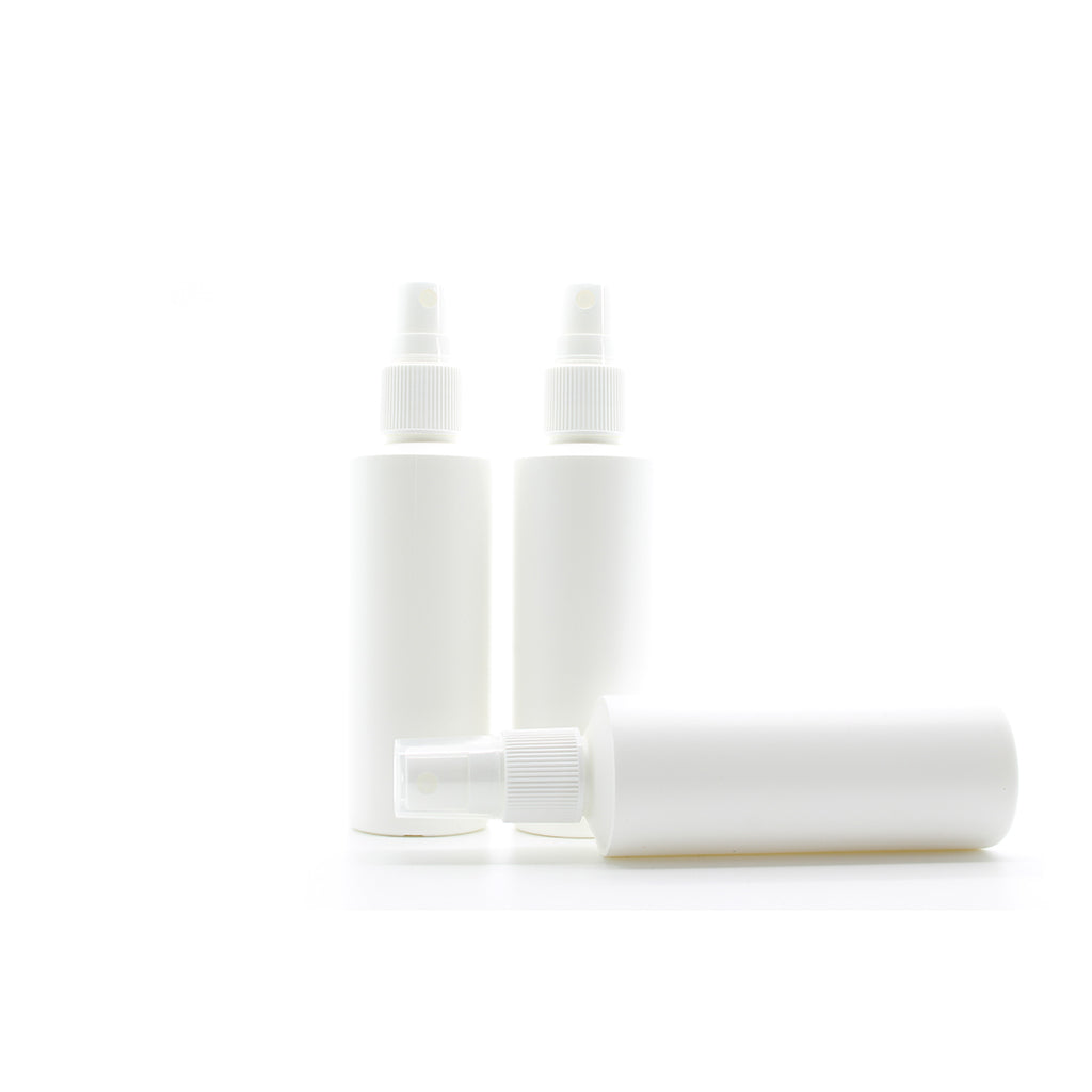 100ml White Plastic Pump Action Spray Bottle