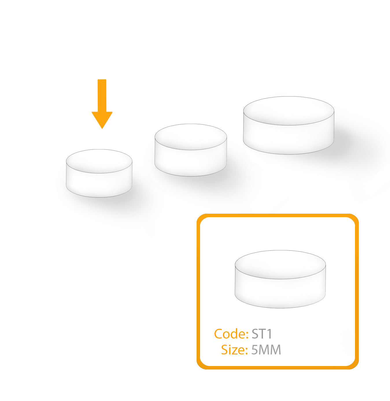 5mm Diameter Soft lactose Tablets