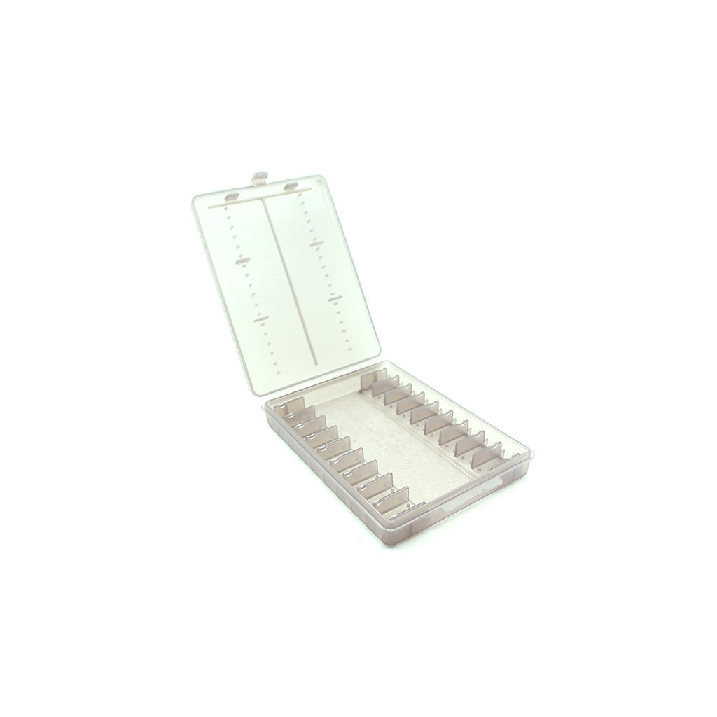 Plastic Remedy Wallet for 18 x 2g Glass Vials